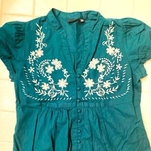 Embroidered blouse